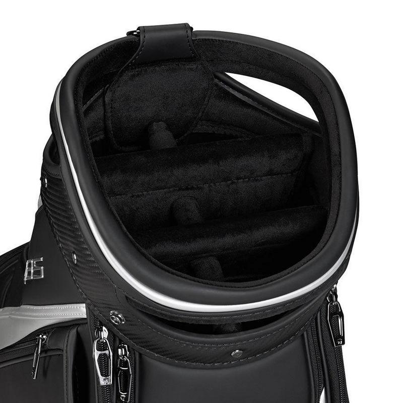 TaylorMade Qi35 Tour Staff Golf Bag - Black - main image