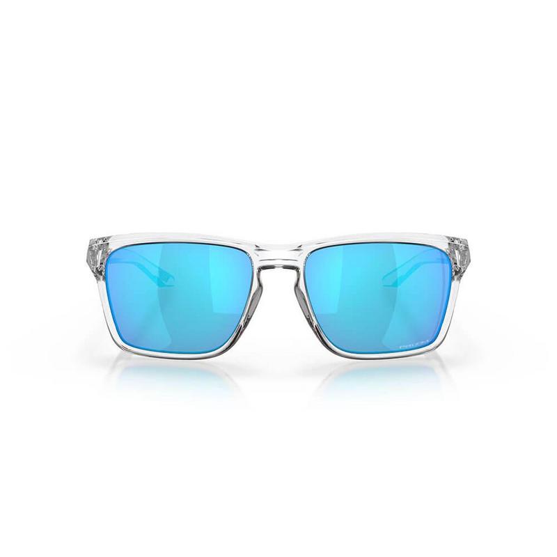 Oakley Sylas Sunglasses - Polished Clear w/Prizm Sapphire Lens - main image