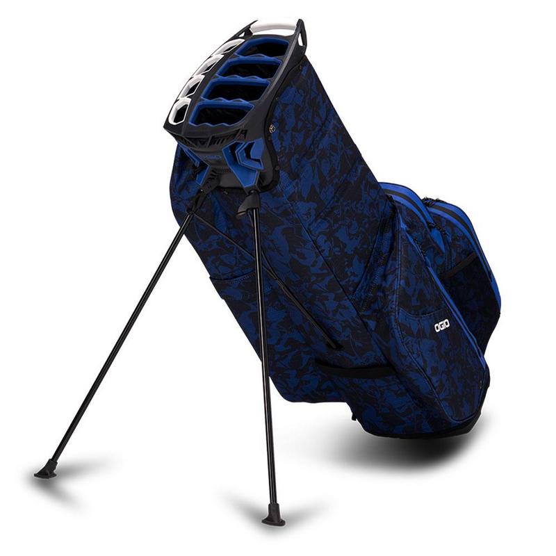 Ogio All Elements Hybrid Golf Stand Bag - Blue Floral Abstract - main image