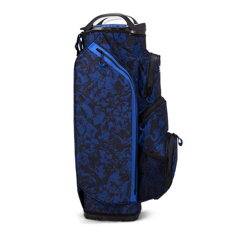 Ogio All Elements Silencer Golf Cart Bag - Blue Floral Abstract - main image