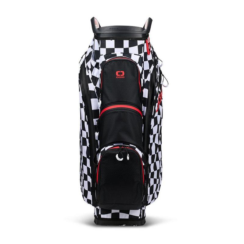 Ogio All Elements Silencer Golf Cart Bag - Warped Checkers - main image