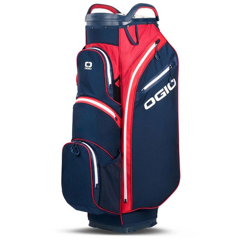 Ogio All Elements Silencer Golf Cart Bag Red / White / Blue – Best UK Price & Deals on BritGolf