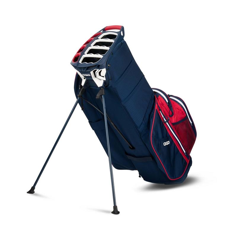 Ogio All Elements Hybrid Golf Stand Bag - Red/White/Blue - main image