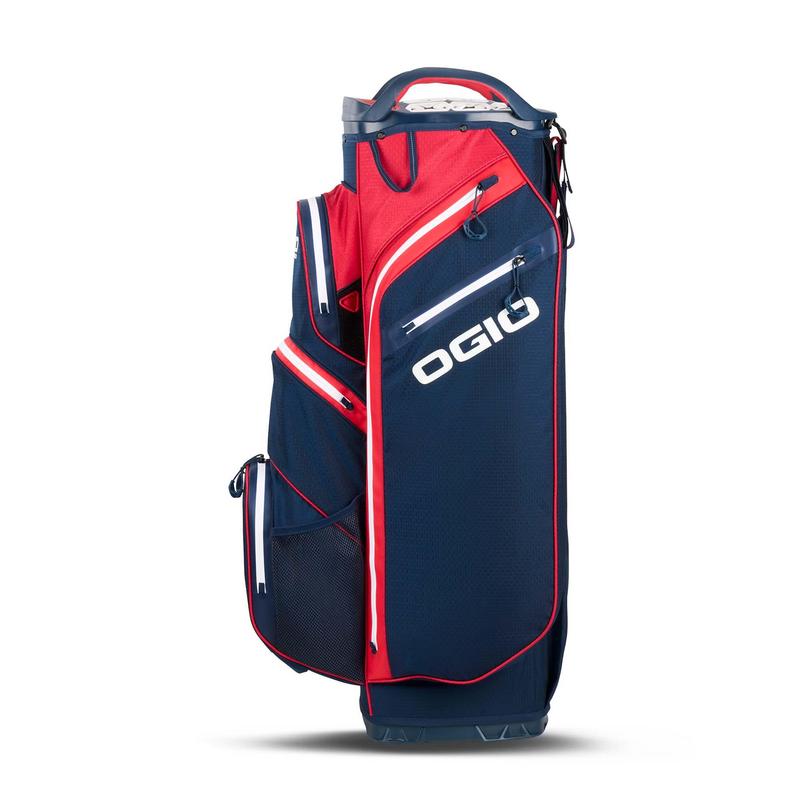 Ogio All Elements Silencer Golf Cart Bag - Red/White/Blue - main image