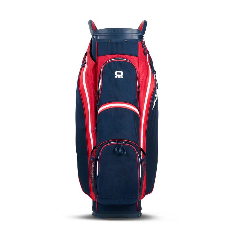 Ogio All Elements Silencer Golf Cart Bag - Red/White/Blue - main image