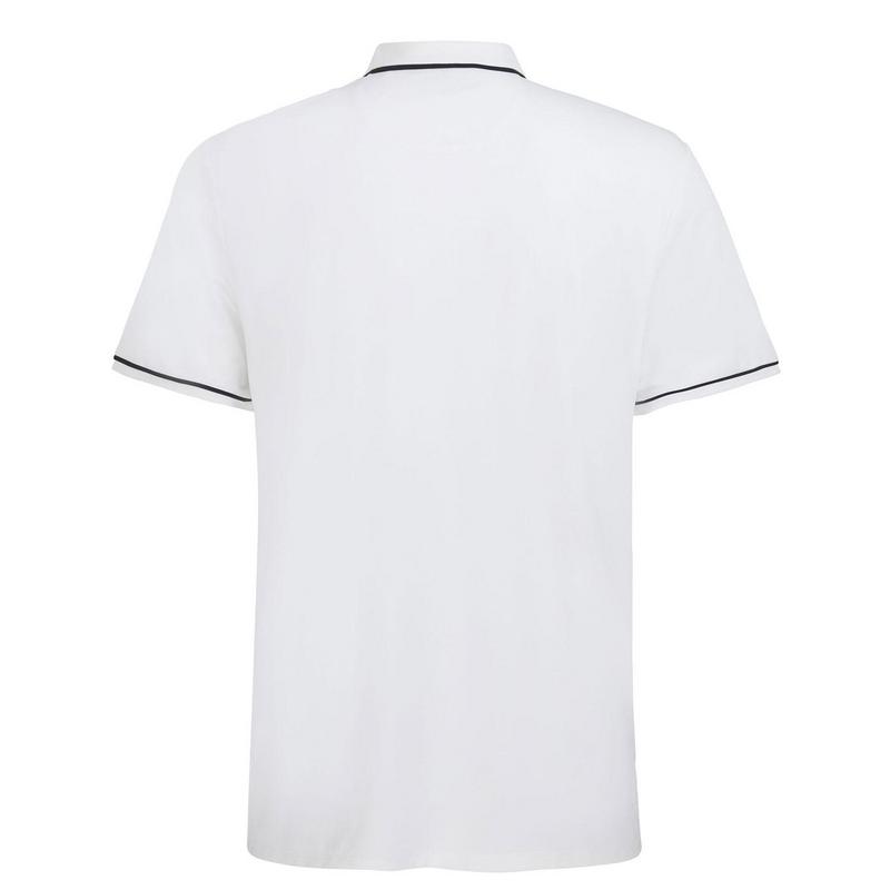 Original Penguin Heritage Piped Golf Polo - Bright White - main image