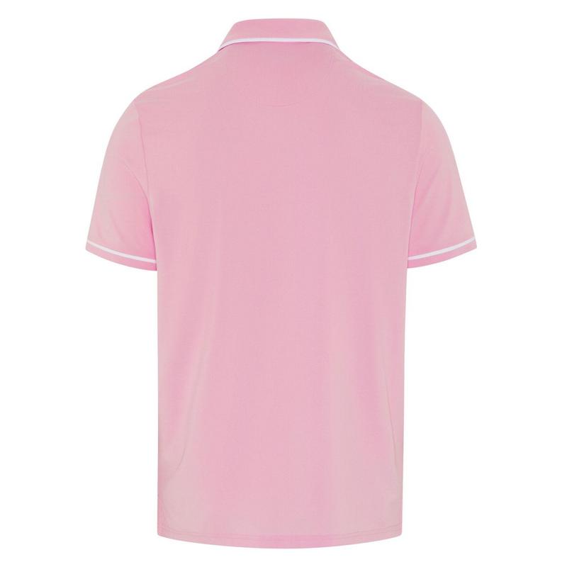 Original Penguin Heritage Piped Golf Polo - Gelato Pink - main image