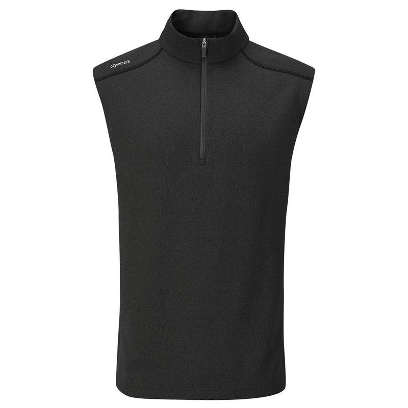 Ramsey Midlayer Golf Vest - Black