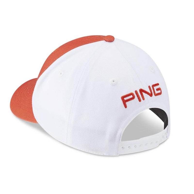 Ping Tour Classic Golf Cap Tango/White - main image