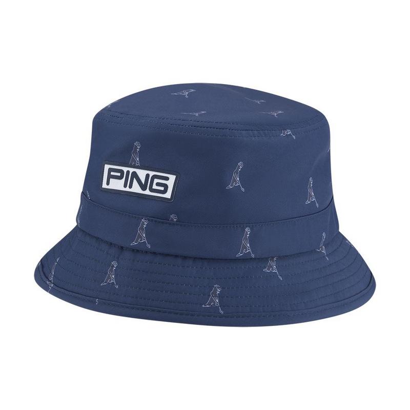 Ping Mr Ping Golf Bucket Hat - Navy