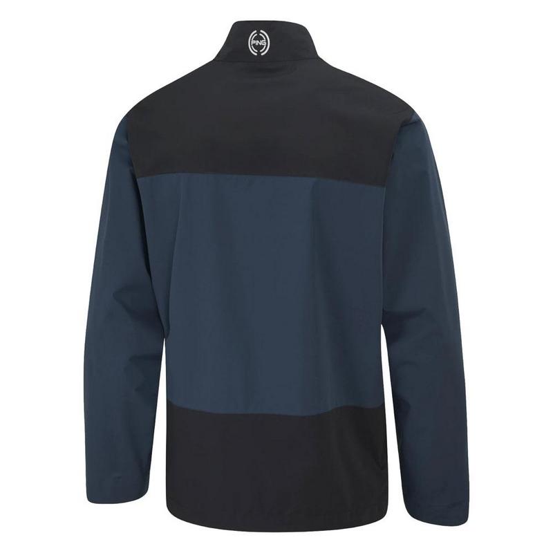 Ping SensorDry AquaDrive Waterproof Golf Jacket - Oxford Blue/Black - main image
