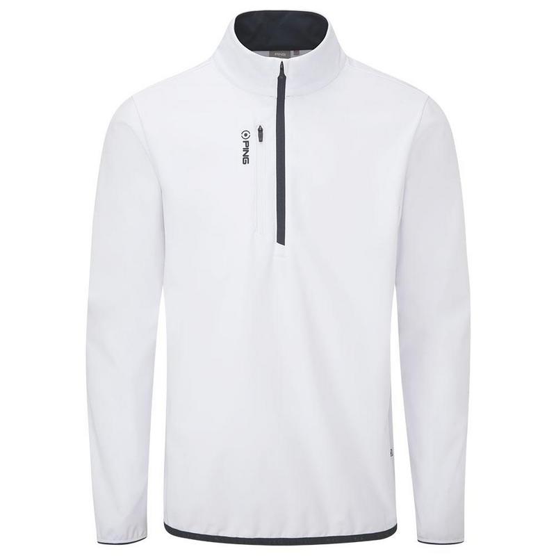 Vigo Half Zip Midlayer - White