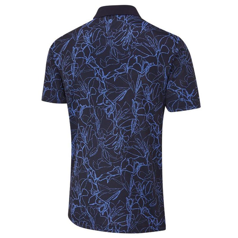 Ping Orlando Golf Polo Shirt - Navy/Bright Cobalt - main image