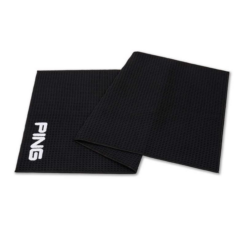 Ping Golf Tour Towel - Black