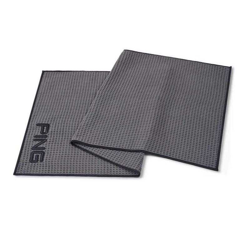 Ping Golf Tour Towel - Dark Grey