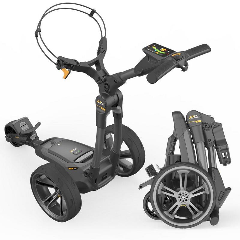 PowaKaddy CT10 GPS/EBS Electric Golf Trolley - 18 Hole Lithium