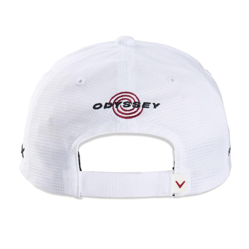 Callaway Paradym Tour Authentic Performance Golf Cap - White/Cardinal Red