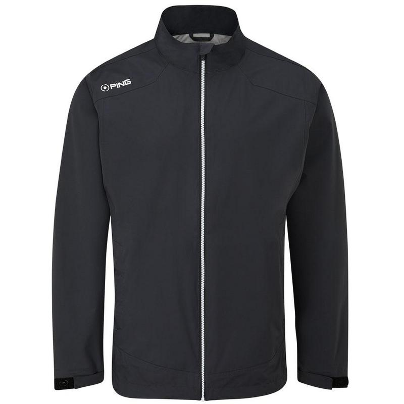 SensorDry AquaDrive Waterproof Golf Jacket - Black