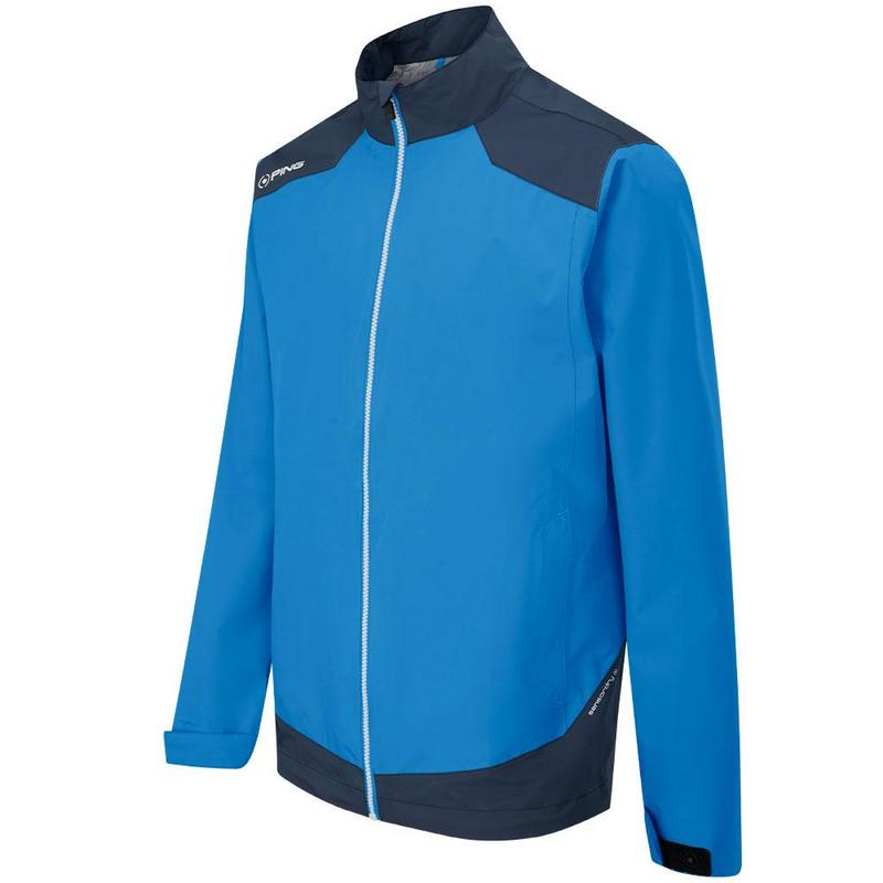 Ping SensorDry AquaDrive Waterproof Golf Jacket - Oxford Blue/Black - main image