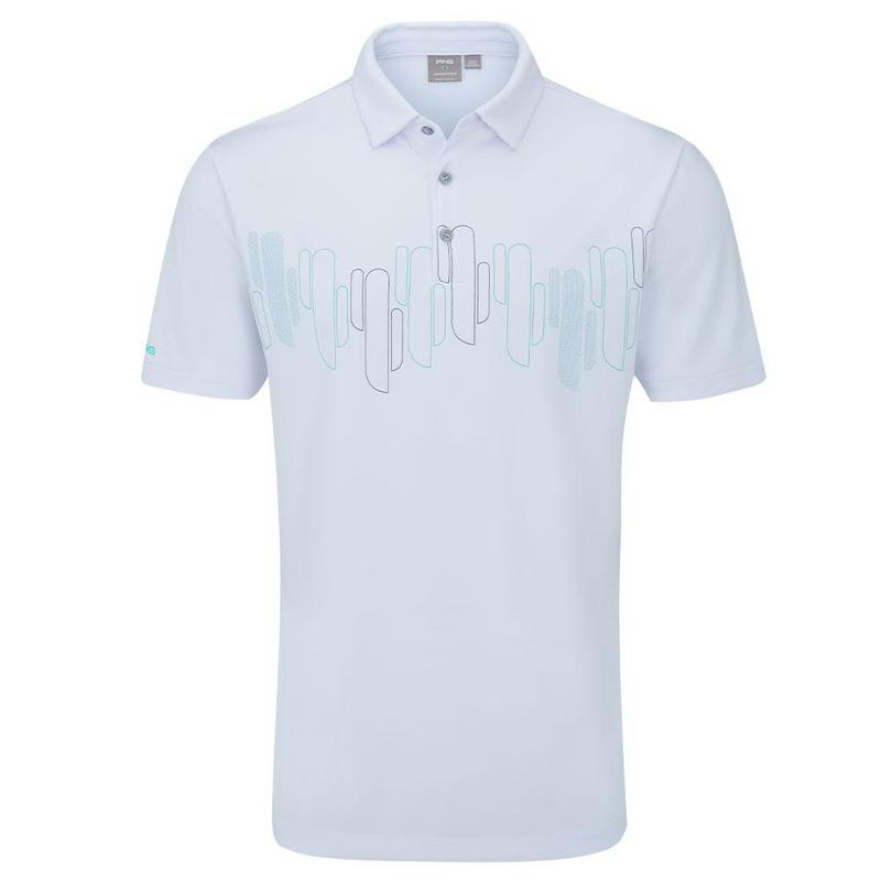 Ping Arizona Cactus Print Golf Polo Shirt - White - main image