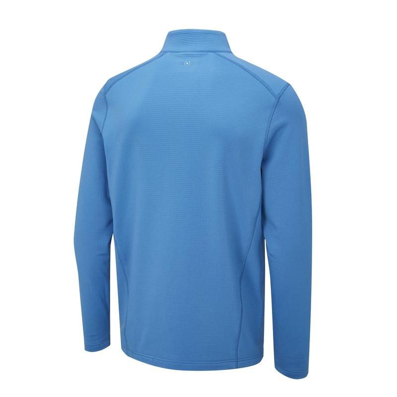 Ping Edwin Half Zip Golf Midlayer Sweater 2023 - Danube Blue - main image