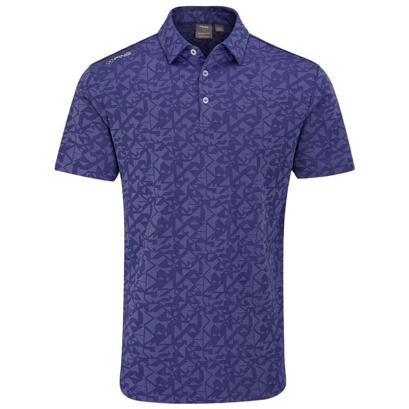 Ping Geo Camo Golf Polo Shirt - Twilight - main image