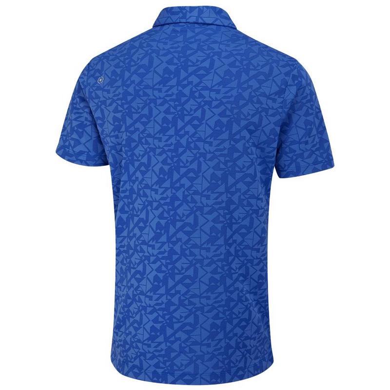 Ping Geo Camo Golf Polo Shirt - Ultra Blue - main image
