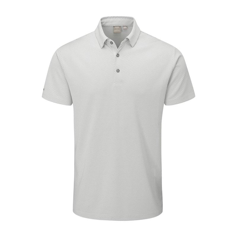 Ping Halcyon Golf Polo Shirt - Silver - main image