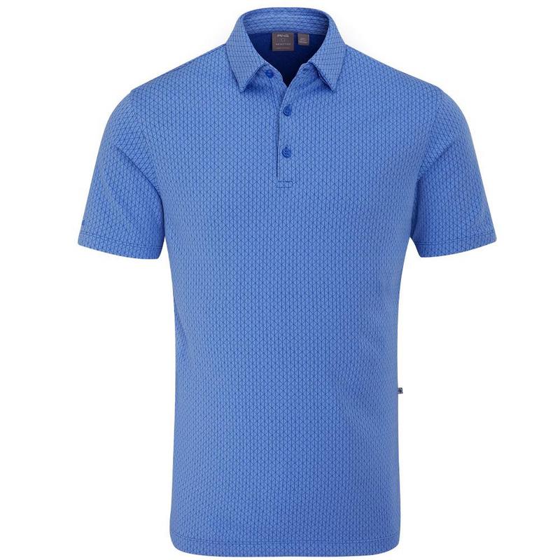 Ping Hershel Golf Polo Shirt - Cornflower Blue - main image