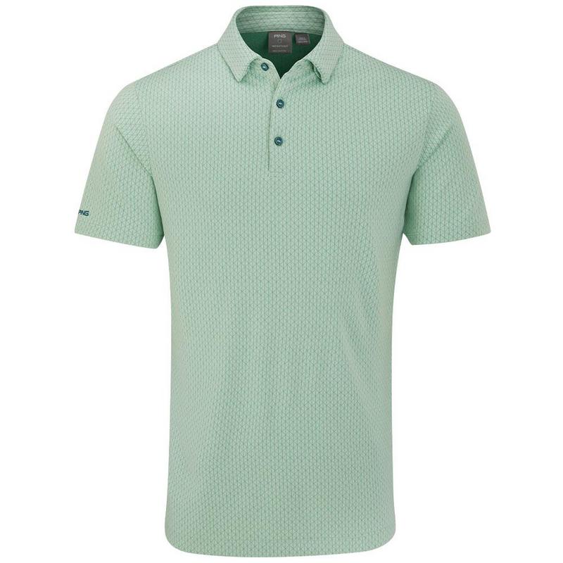 Ping Hershel Golf Polo Shirt - Misty Green - main image