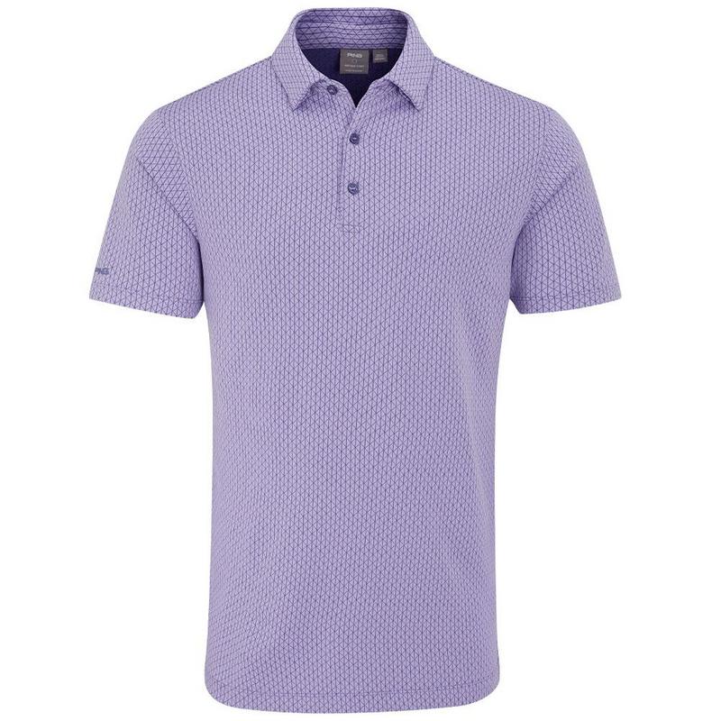 Ping Hershel Golf Polo Shirt - Purple Ash - main image
