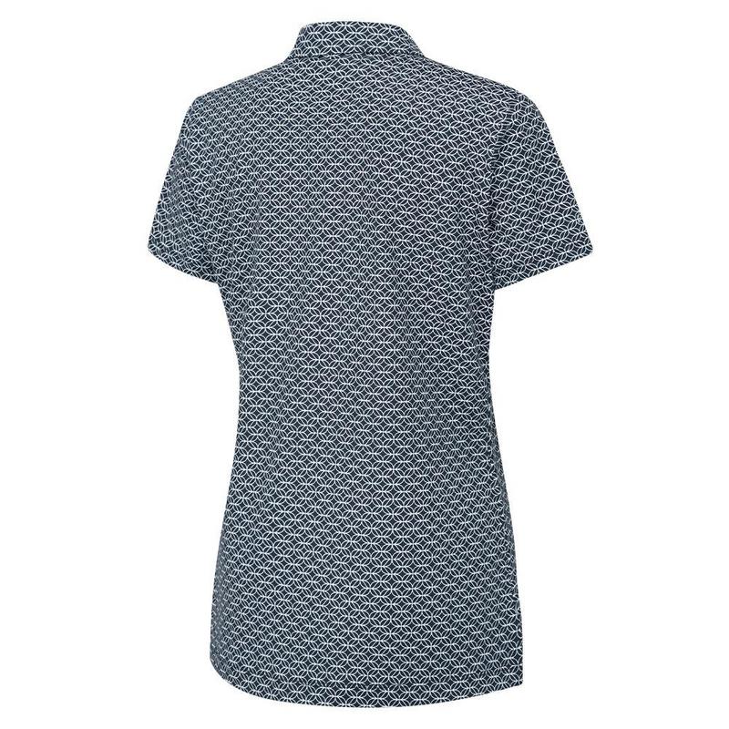 Ping Ladies Rumour Printed Golf Polo - Navy/White - main image