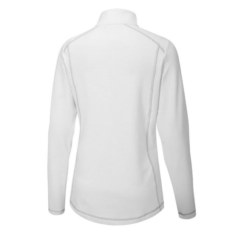 Ping Ladies Sonya Fleece Golf Midlayer - White - main image