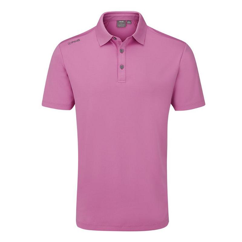 Ping Lindum Golf Polo Shirt - Pink - main image