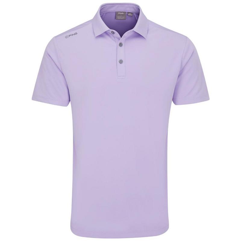 Ping Lindum Golf Polo Shirt - Purple Ash - main image