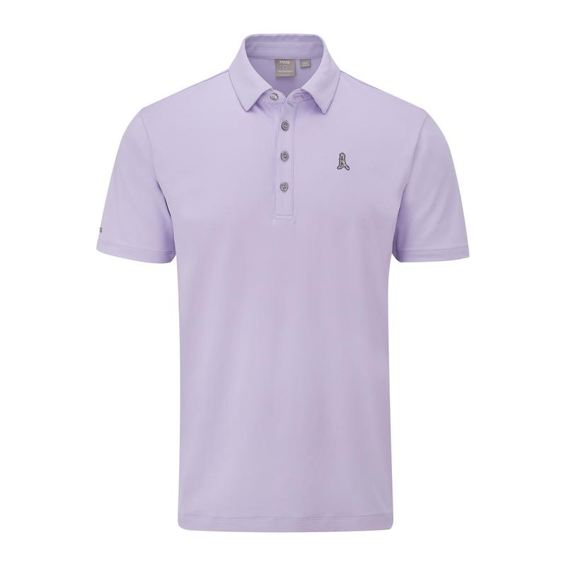 Ping Mr Ping Golf Polo Shirt Cool Lilac