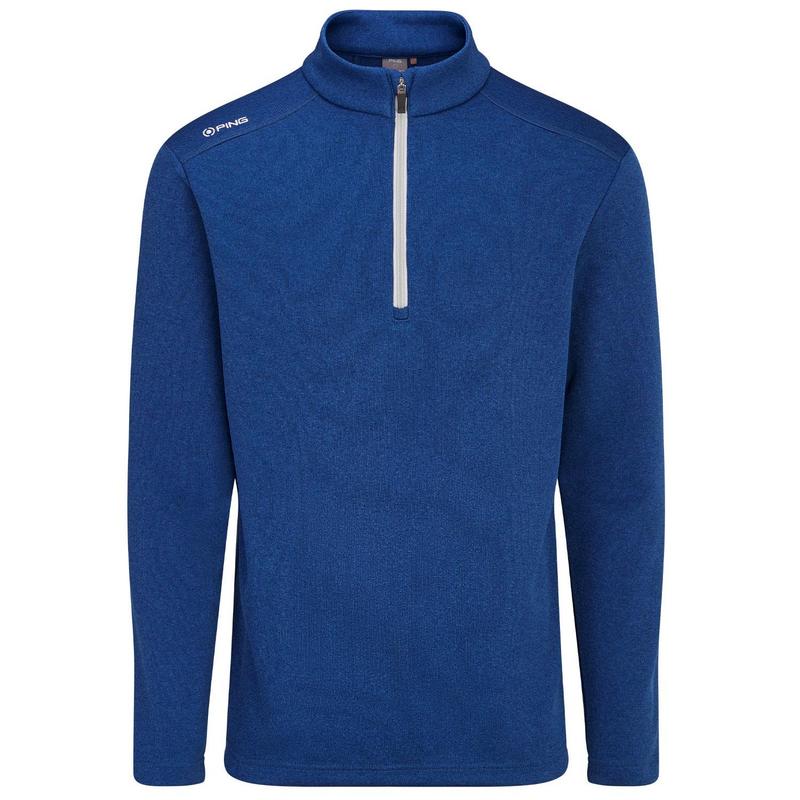 PING Ramsey Mid Layer Golf Sweater Inky Marl