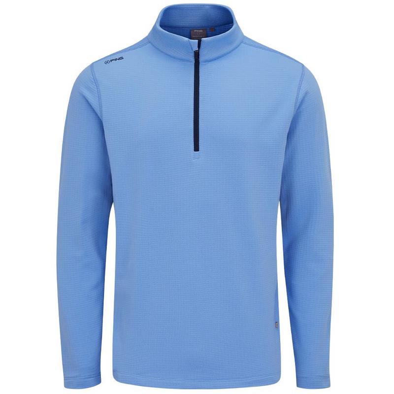 Ping Rhodri Half Zip Midlayer - Cornflower Blue - main image
