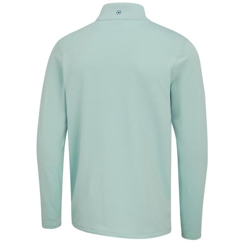 Ping Rhodri Half Zip Midlayer - Misty Green/Forest - main image
