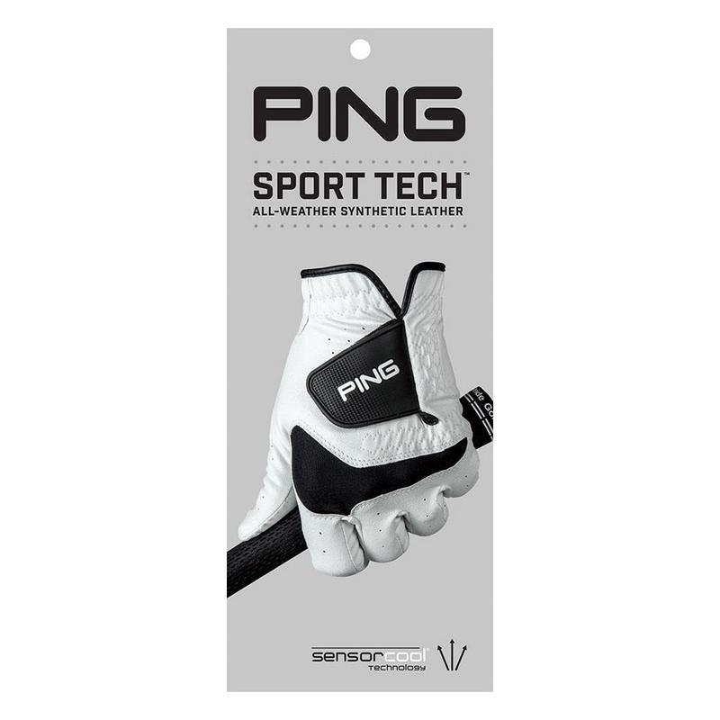 Ping Sport Tech Golf Glove Ice Grey - Multi-Buy Offer - main image