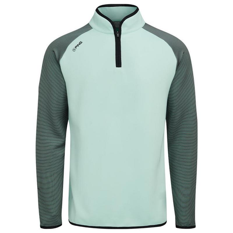 Ping Strio Half Zip Midlayer - Misty Green/Black - main image