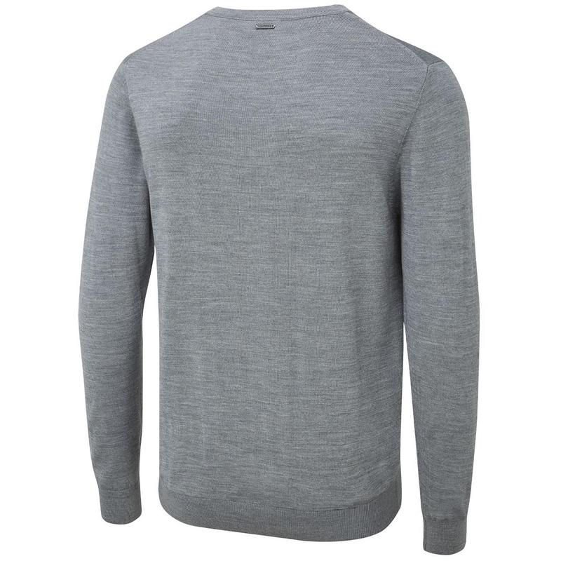 Ping Sullivan V Neck Golf Sweater - French Grey - main image