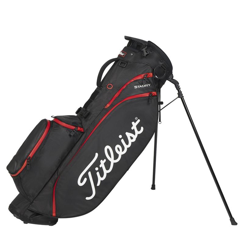 Titleist Players 4 StaDry Golf Stand Bag - Black/Black/Red - main image