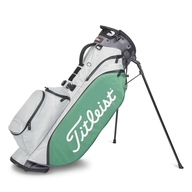 Titleist Players 4 StaDry Golf Stand Bag - Grey/Green/Graphite