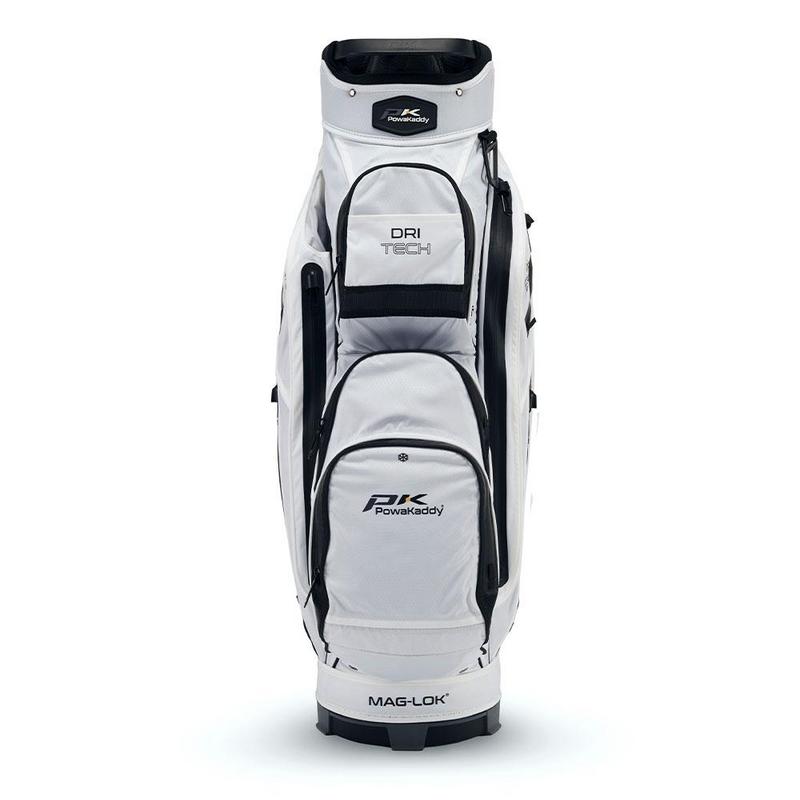 PowaKaddy Dri Tech Golf Cart Bag 2024 - White/Black - main image