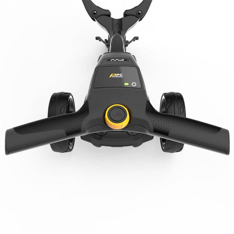 PowaKaddy FW Gun Metal Electric Golf Trolley 2024 - 18 Hole Lithium - main image