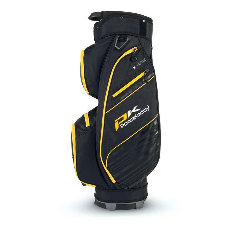 PowaKaddy X-Lite Golf Cart Bag 2024 - Black/Yellow - main image