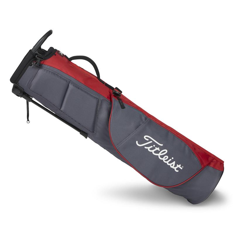 Titleist Premium Golf Carry Pencil Bag - Dark Red/Graphite