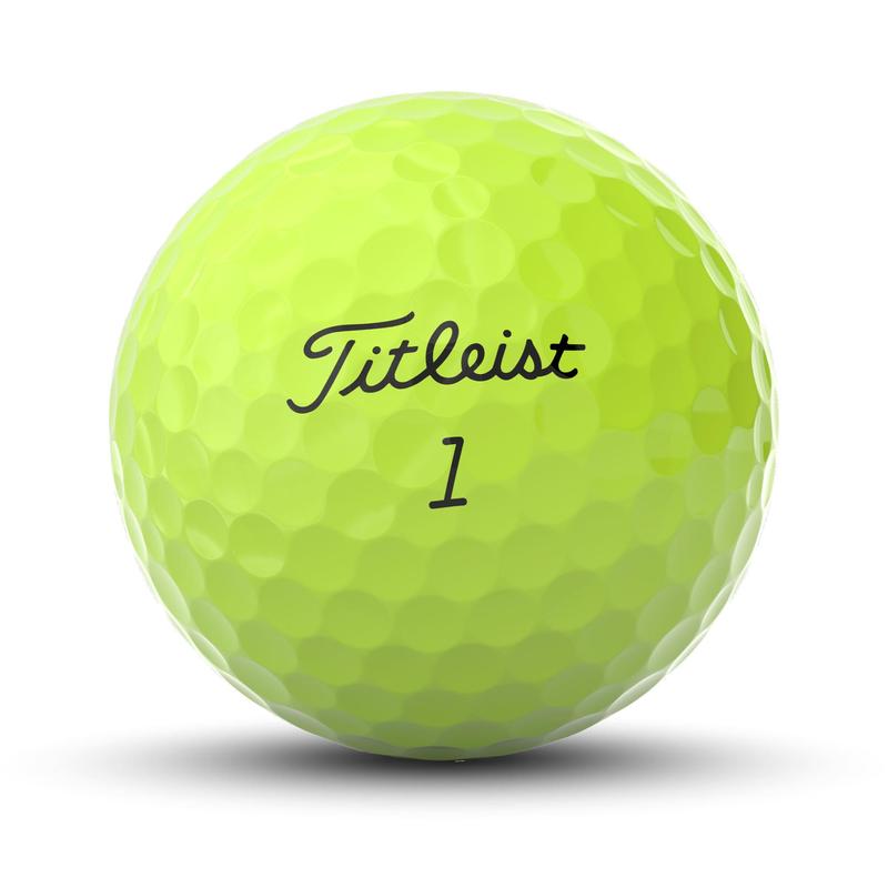 Titleist Pro V1 Yellow Golf Balls Dozen Pack - 2023 View Main | Click Golf - main image