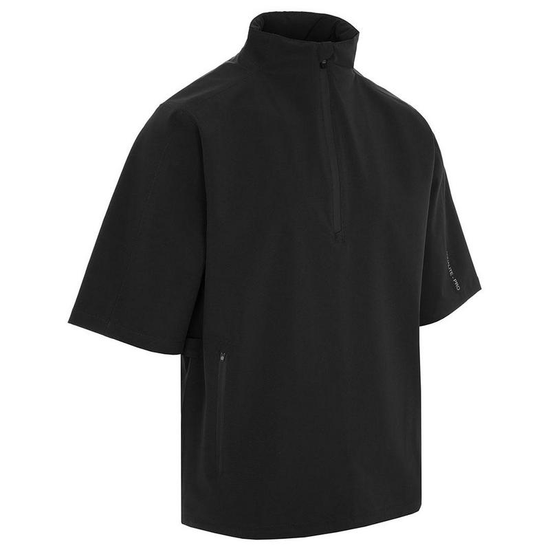 ProQuip Aqualite Pro Half Zip Waterproof Playing Top - Black